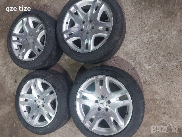 алуминиеви джанти със гуми за мерцедес 245/45/17, снимка 2 - Гуми и джанти - 53414203