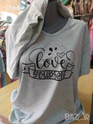 Дамска пижама къс ръкав и шорти 2XL НАМАЛЕНА