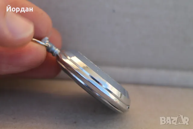 СССР джобен часовник ''Молния'' за незрящи, снимка 4 - Антикварни и старинни предмети - 48619342