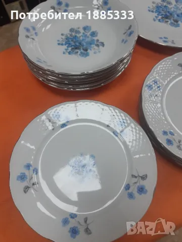 сервиз за хранене порцелан, снимка 2 - Чинии - 48221352
