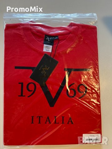 Мъжка тениска 19V69 Italia Rayan Red by Versace 19.69 Mens T-Shirt блуза с къс ръкав , снимка 7 - Тениски - 41620009