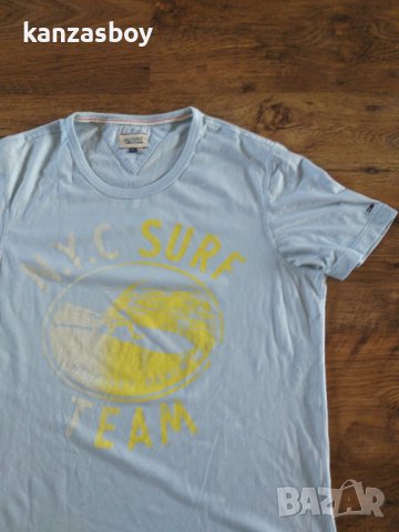 Tommy Hilfiger - страхотна мъжка тениска 2ХЛ, снимка 3 - Тениски - 41449725