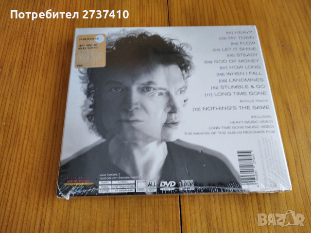GLENN HUGHES - RESONATE 30лв CD/DVD deluxe edition оригинални дискове, снимка 2 - CD дискове - 36241465