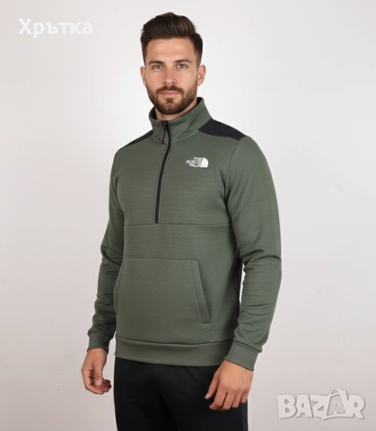 The North Face Mountain Athletics - Оригинална мъжка блуза с цип р-р M