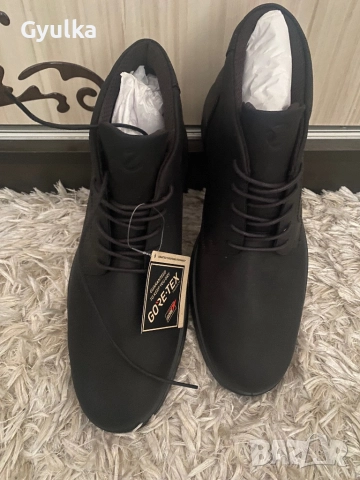 ECCO оригинални мъжки обувки 42 от естествена кожа, снимка 7 - Ежедневни обувки - 52582955