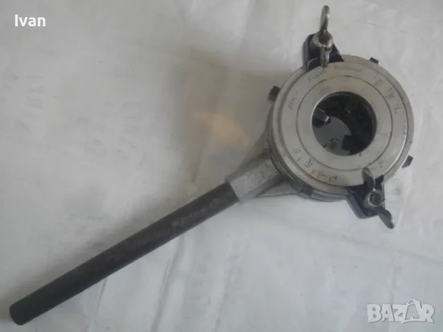 JOPAL 2 Голяма 2 цола резбонарезна плашка резби водопроводни тръби Чехословакия с ножове 1/2-3/4 цол