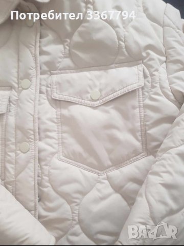 Ново късо бежово яке, снимка 3 - Якета - 42540387