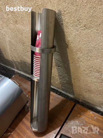 Диспенсър за чаши - неръждавейка, снимка 2 - Други стоки за дома - 42142071