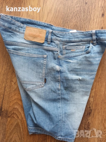 boss orange Delaware Denim Shorts Light Blue - мъжки дънкови панталони 38/2ХЛ, снимка 4 - Спортни дрехи, екипи - 51871229
