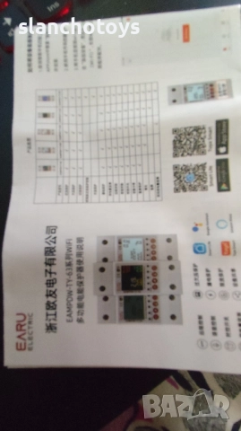 Wifi Електромер Smart WIFI 63A, монофазен, защита от пренапрежение. Монтира се на DIN шината., снимка 5 - Други стоки за дома - 46443718