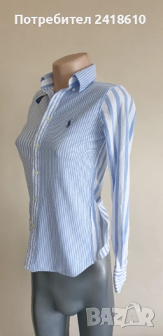 POLO Ralph Lauren Oxford Knit Pique Cotton Womens Size XS НОВО ! ОРИГИНАЛ! Дамска Риза!, снимка 8 - Ризи - 52576844