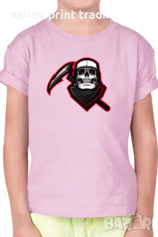 Детска тениска Фортнайт Fortnite Skull Trooper 04, снимка 14 - Детски тениски и потници - 48524433