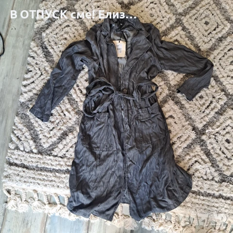 Bik Bok дънкова рокля.престилка прегърни ме, снимка 2 - Рокли - 51168113