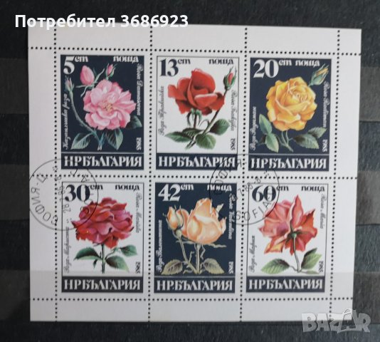 1985 (20 юли). Български рози. 