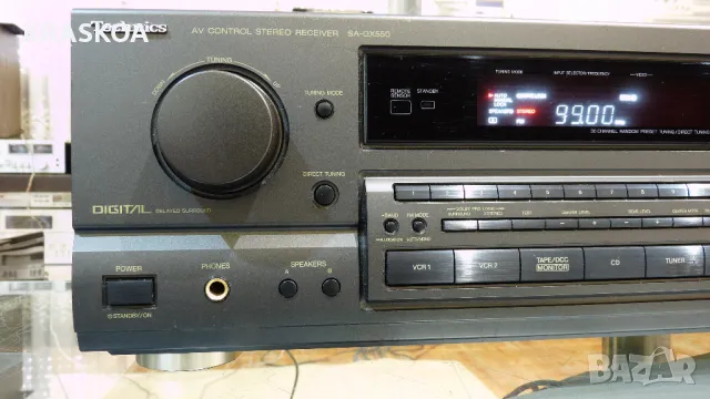 TECHNICS SA-GX550, снимка 4 - Ресийвъри, усилватели, смесителни пултове - 48131024