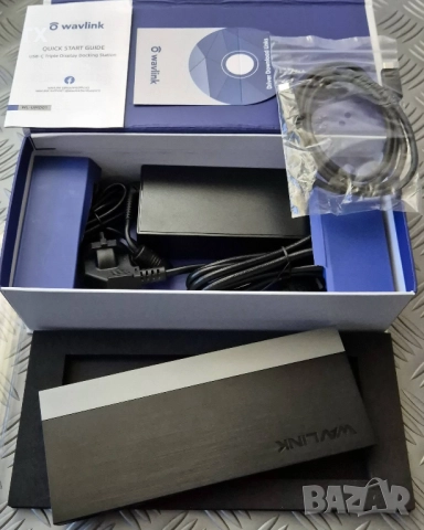 Wavlink WL-UMD01 докинг станция 3 дисплея, снимка 4 - Лаптоп аксесоари - 52451843