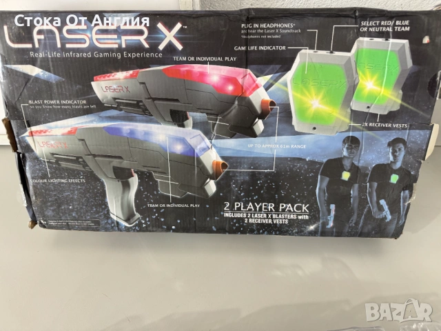 Комплект бластери - Laser X, снимка 7 - Други игри и конзоли - 53122682