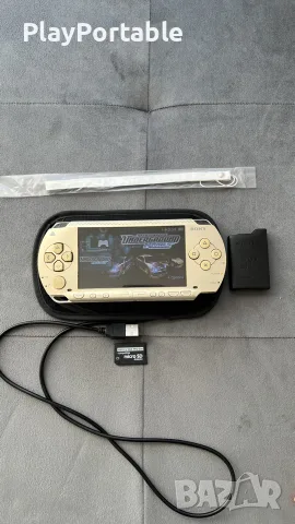 PSP 1000 Champagne Gold с дефект, снимка 2 - PlayStation конзоли - 55962374