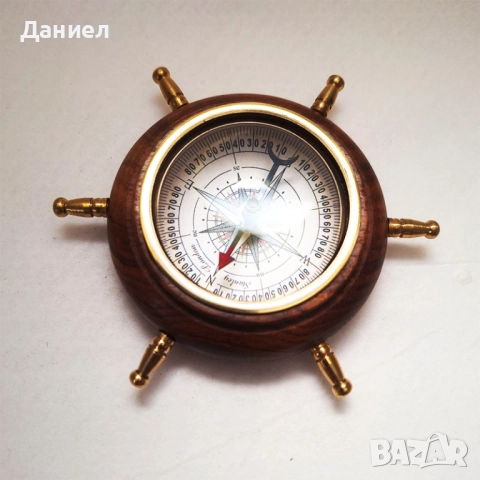 Компас с формата на щурвал, рул
