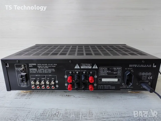 Стерео Ресивър Denon DRA-385RD – RDS, Phono, Made in Germany, снимка 7 - Ресийвъри, усилватели, смесителни пултове - 56047211