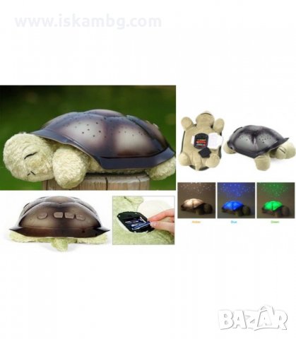 НОЩНА ЛАМПА С ПРОЕКТОР ЗА ДЕТСКА СТАЯ - КОСТЕНУРКА - код стандарт, снимка 3 - Детски нощни лампи - 34085741