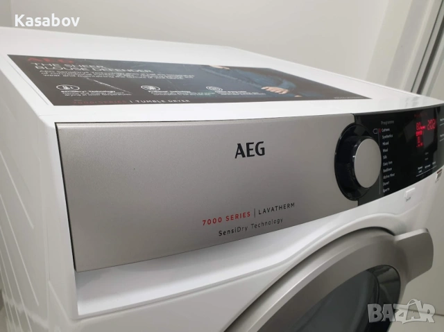 AEG SensiDry Сушилня с Термопомпа 12м Гаранция, снимка 2 - Сушилни - 53776749