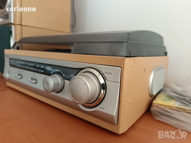 Грамофон Wotson Turntable Radio System , снимка 2 - Грамофони - 52593019