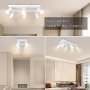 Нов регулируем 6-посочен таванен прожектор LED лампи Кухня Офис Коридор, снимка 6