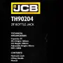 Хидравличен крик JCB , тип бутилка, 2т – TH90204, снимка 4