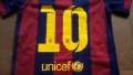 NIKE FC BARCELONA MESSI Kids Football T-Shirt Размер 10-12 г/ 137-147см детска футболна тениска 8-66, снимка 5