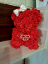 Мече от рози , снимка 1 - Подаръци за жени - 44713943