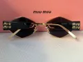 Miu 2024 дамски слънчеви очила ромб 3 цвята, снимка 10