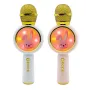 Детски караоке микрофон Baby Rabbit X6 – Bluetooth, светлини и звук, със зайче, снимка 4