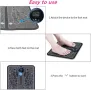 Goodtar EMS Масажор за крака USB акумулаторен електрически масажор за стимулация на крака, 6 режима,, снимка 4