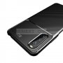 Sony Xperia 10 III Противоударен Силиконов Гръб - Карбон, снимка 9