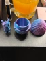 3D принт 3D Morph Lab - Яйце с бебе дракон, scale, синьо-розово, снимка 5