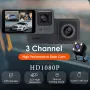 WiFi видео регистратор DVR  с 3 камери Dash Cam от Smars, снимка 7