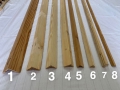 Дървени первази/геобразни , снимка 1 - Строителни материали - 36070712