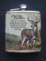 Красиво изрисувана манерка за алкохол AMERICAN EXPEDITION, 7oz /207ml, снимка 6