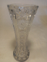 кристална ваза фасетирана , снимка 2