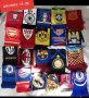 Шалове и шапки на различни футболни отбори 