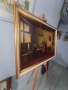 стара маслена картина, снимка 2