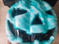 Halloween Соларен тиквен фенер за декорация, водоустойчивa тиква (синьозелено), снимка 7