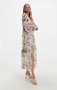 разкошна нова феерична романтична  рокля дълга елегантна рокля Reserved флорален принт цветя , снимка 1 - Рокли - 40186036