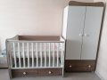 Бебешко легло, гардеробче, матрак, снимка 1 - Бебешки легла и матраци - 44276210