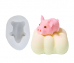3D Прасе силиконов молд форма декорация торта фондан шоколад гипс свещ, снимка 3