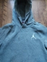 Jordan Jumpman CARBON HEATHER/WHITE - страхотно мъжко горнище С, снимка 5