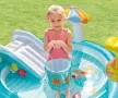 Надуваем център Gator Play Intex, 201х170x84см, водна пързалка, PVC, зелен, снимка 4