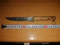 Стар нож с украса , снимка 1