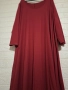 НОВА ДЪЛГА РОКЛЯ ВИНЕН ЦВЯТ 3XL-5XL, снимка 1